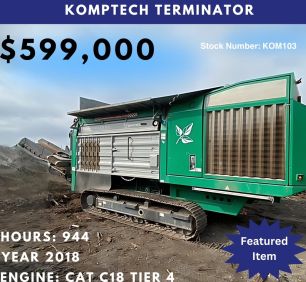 Photo of a 2018 Komptech TERMINATOR 6000S
