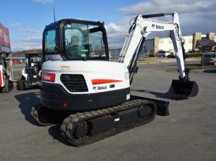 Photo of a 2020 Bobcat E63 Compact Excavator Long Arm - 59.4 Yanmar Diesel Engine (Tier 4) - 2 Speed - Left & Right Mirrors