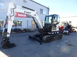 Photo of a 2020 Bobcat E63 Compact Excavator Long Arm - 59.4 Yanmar Diesel Engine (Tier 4) - 2 Speed - Left & Right Mirrors