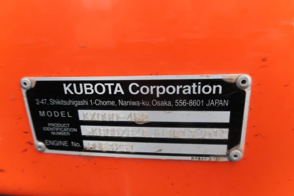 2022 Kubota KX080-4